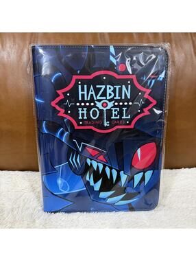 Hazbin Hotel Shok.Wav Trading Card Binder 9 Pockets - BRAND NEW
